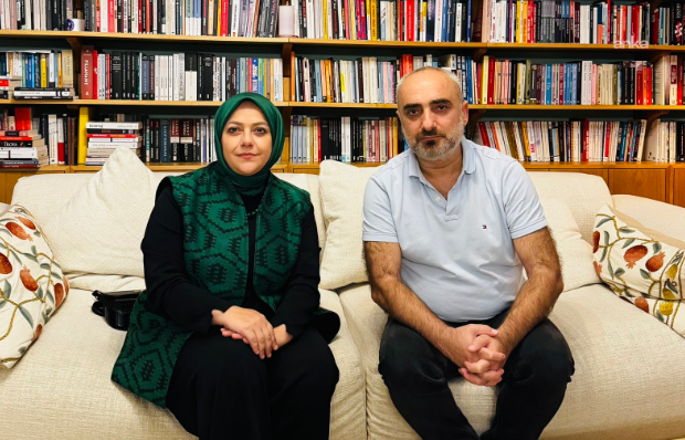 Sema Silkin Ün’den İsmail Saymaz’a ev hapsinde ziyaret