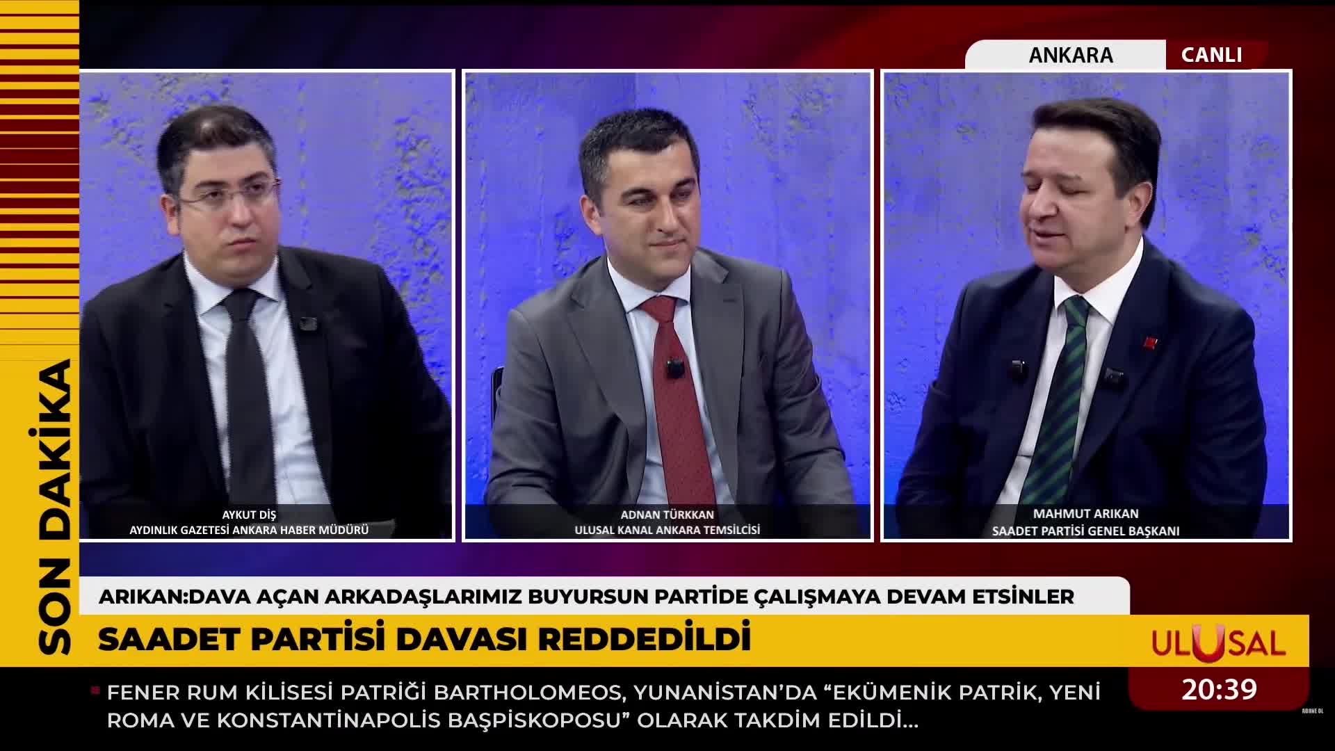 Mahmut Arıkan: "İktidar sonbaharda baskın seçime gidecek"