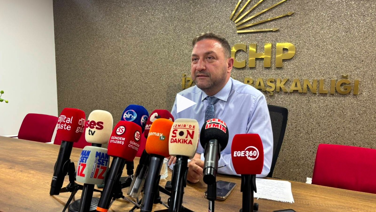 CHP İzmir İl Başkanı Gümrükçü: “İzmir'de üye kaybı yüzde 15 bandında”