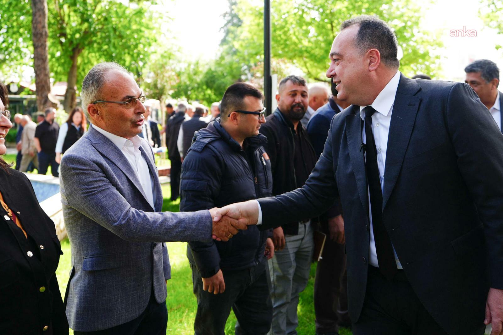 Manisa Büyükşehir Belediye Başkanı Dutlulu, Alaşehir’de muhtarlar ile buluştu