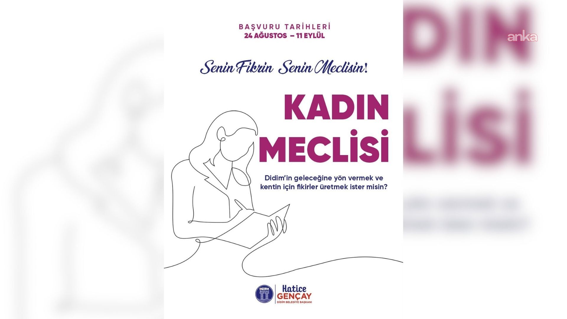 Didim Belediyesi Kadın Meclisi'nde yeni dönem başlıyor
