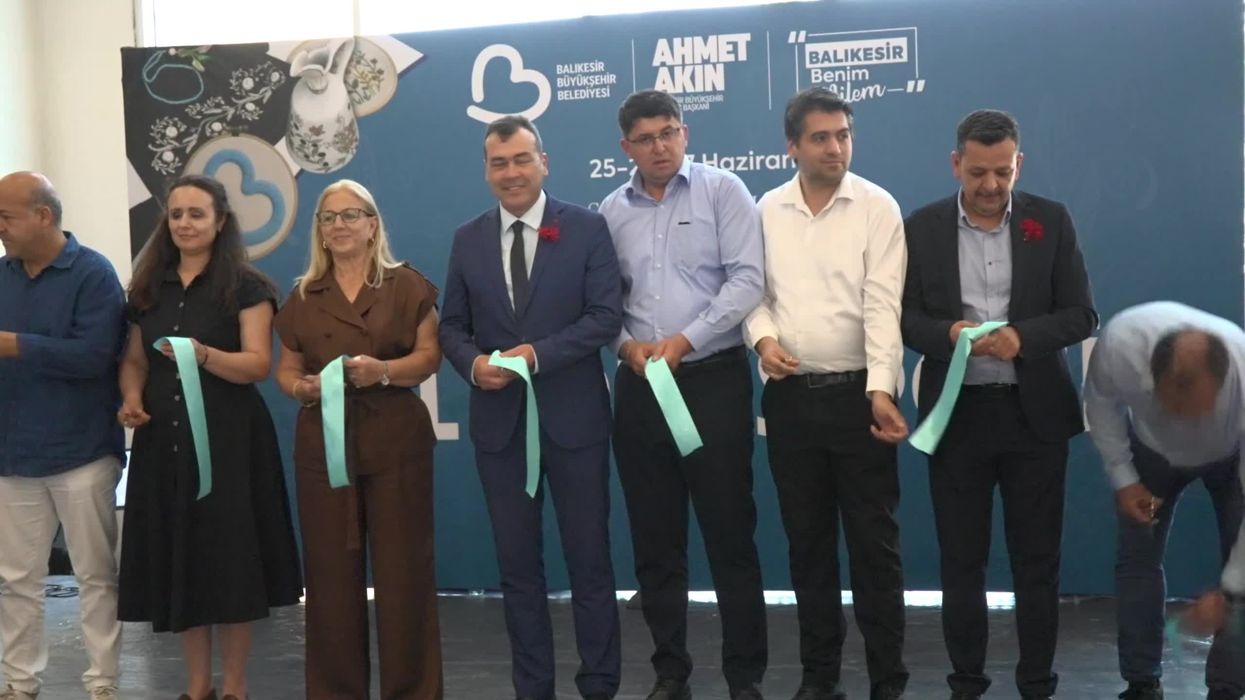 BALMEK kursiyerlerinin bir yıllık emeği görücüye çıktı