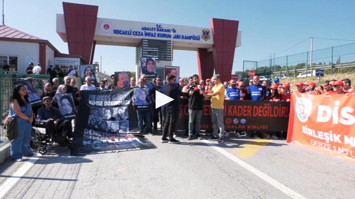 Dilovası Davası'nda üçüncü duruşma: Adalet yerini bulsun, yeter artık