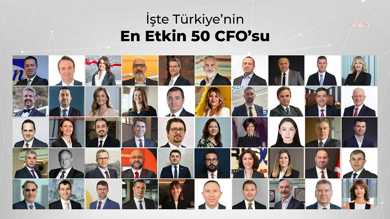 Türkiye’nin "En Etkin 50 CFO"su belli oldu