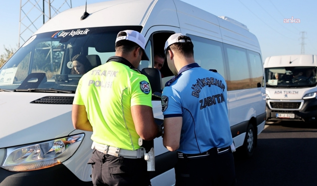 Tekirdağ’da güvenli ulaşım için denetimler sürüyor