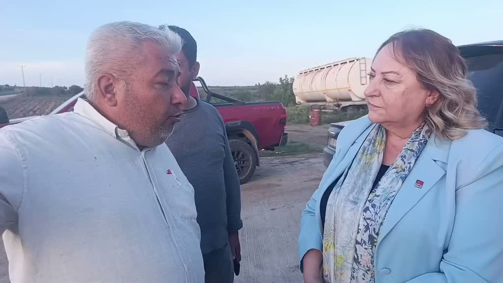 CHP heyetinin zeytinyağı fabrikası ziyaretinde üreticiden iktidara tepki: "Oy verdiğime pişman oldum"