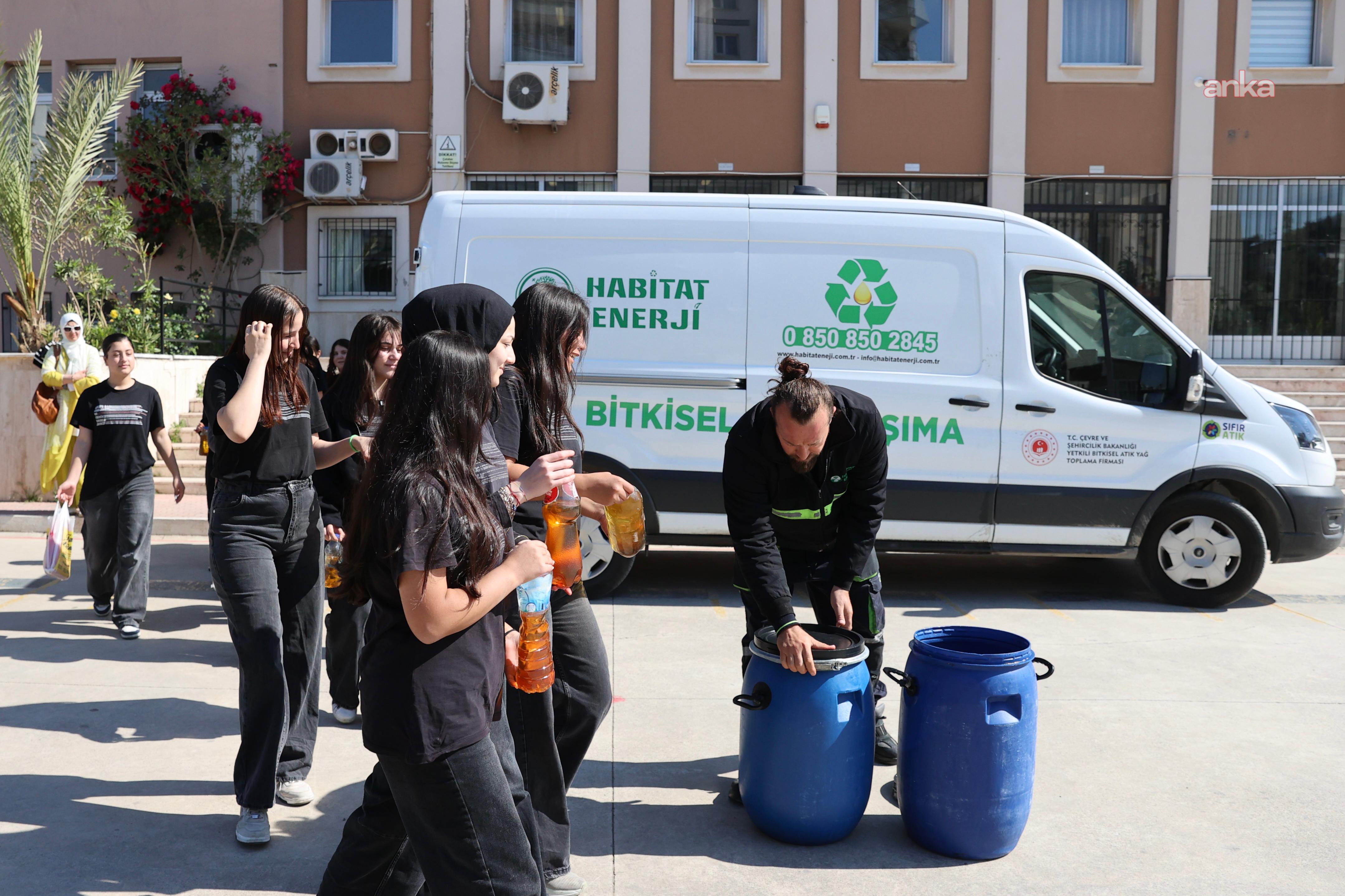 Buca’da çevreci seferberlik: Sekiz ayda 120 bin litreden fazla atık yağ geri dönüşüme kazandırıldı