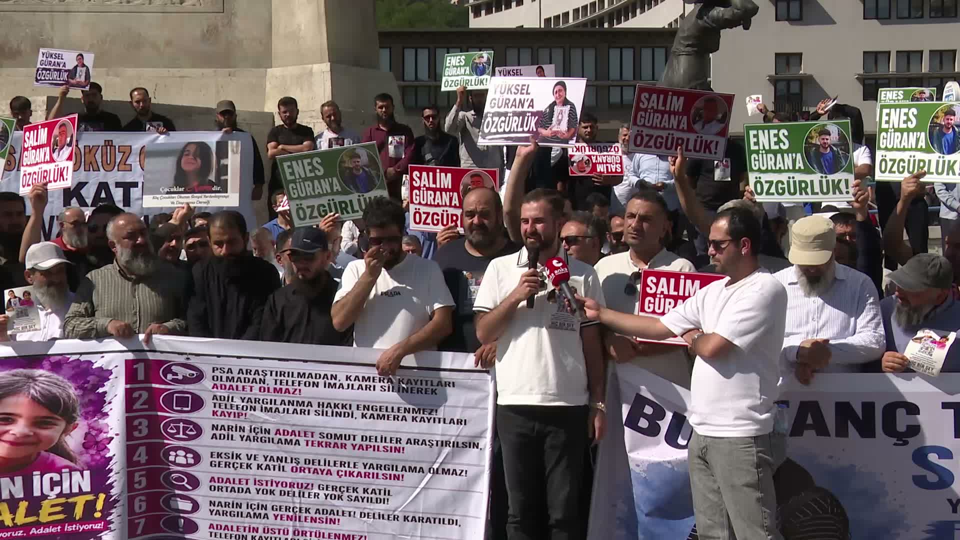 Narin ve Ailesi İçin Adalet Platformu Ankara'dan ses yükseltti