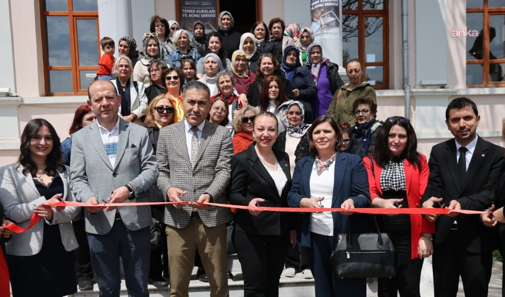 Tekirdağ Büyükşehir Belediyesi kursiyerlerinden yıl sonu sergisi
