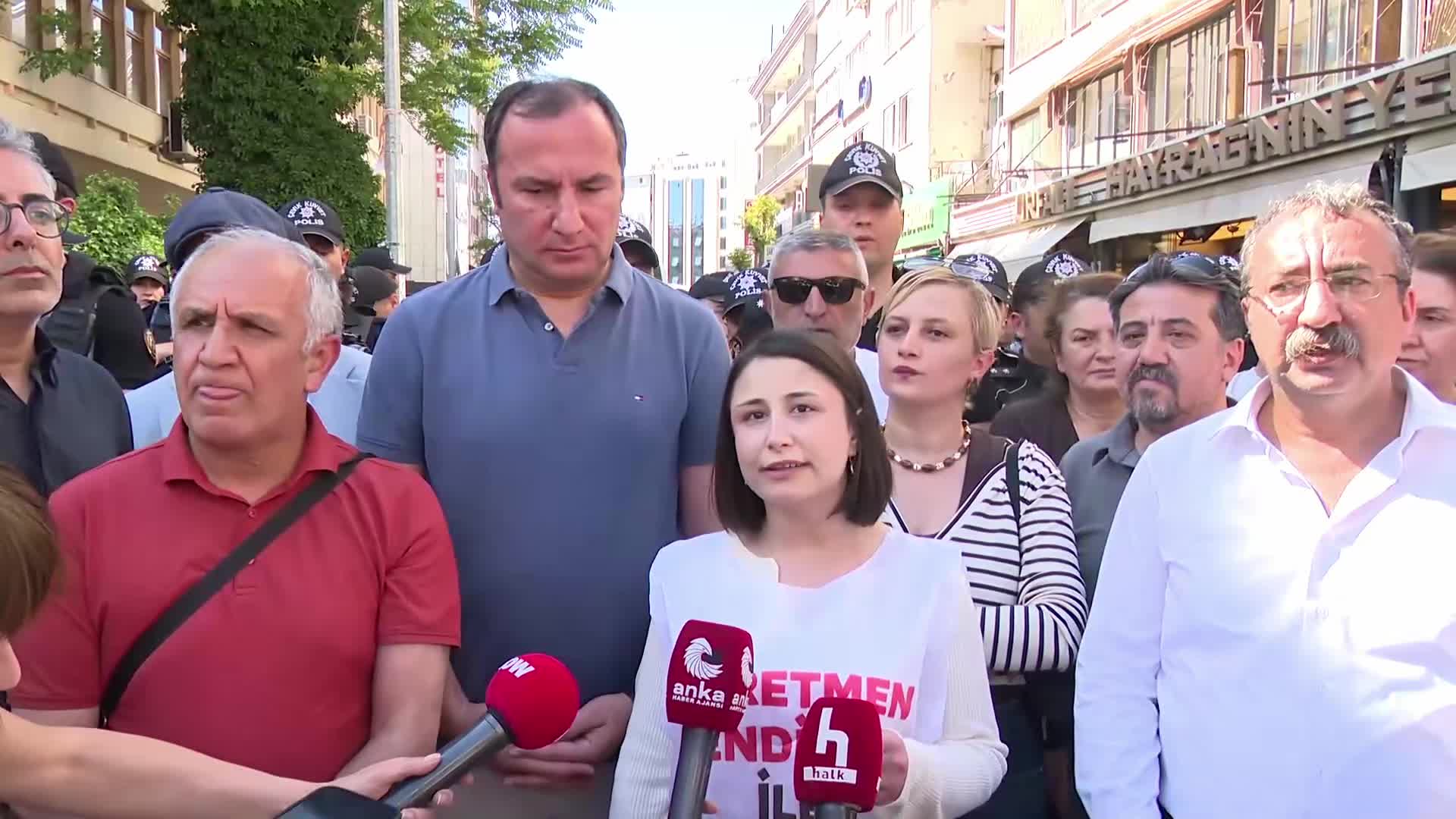 Öğretmenlerden Ankara'da müdahale tepkisi: Verilen sözler tutulsun