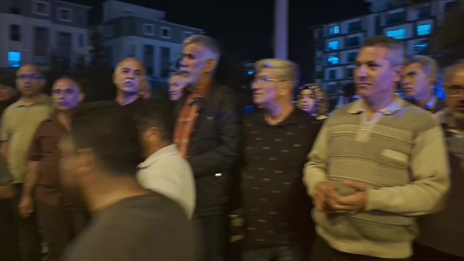 Osmaniye' de yıkım kararı verilen yayla evleri sakinleri Valilik konutu önünde eylem yaptı