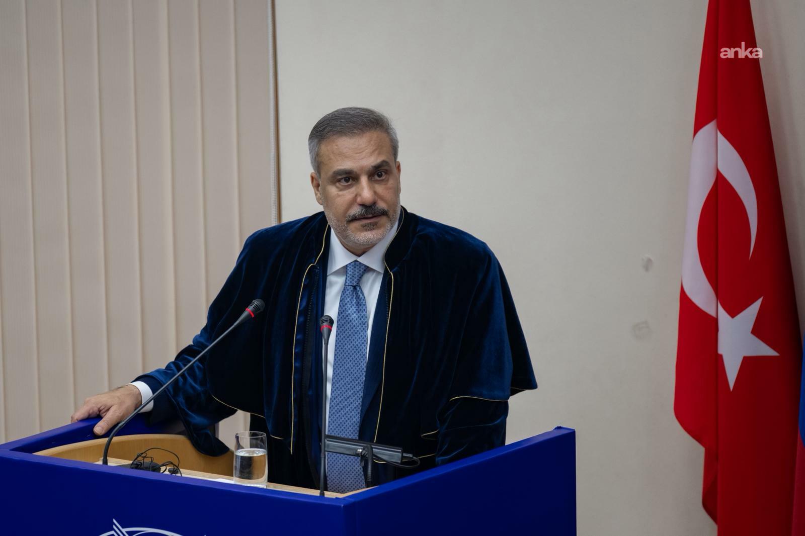 Bakan Fidan’a MGIMO’dan fahri doktora unvanı verildi