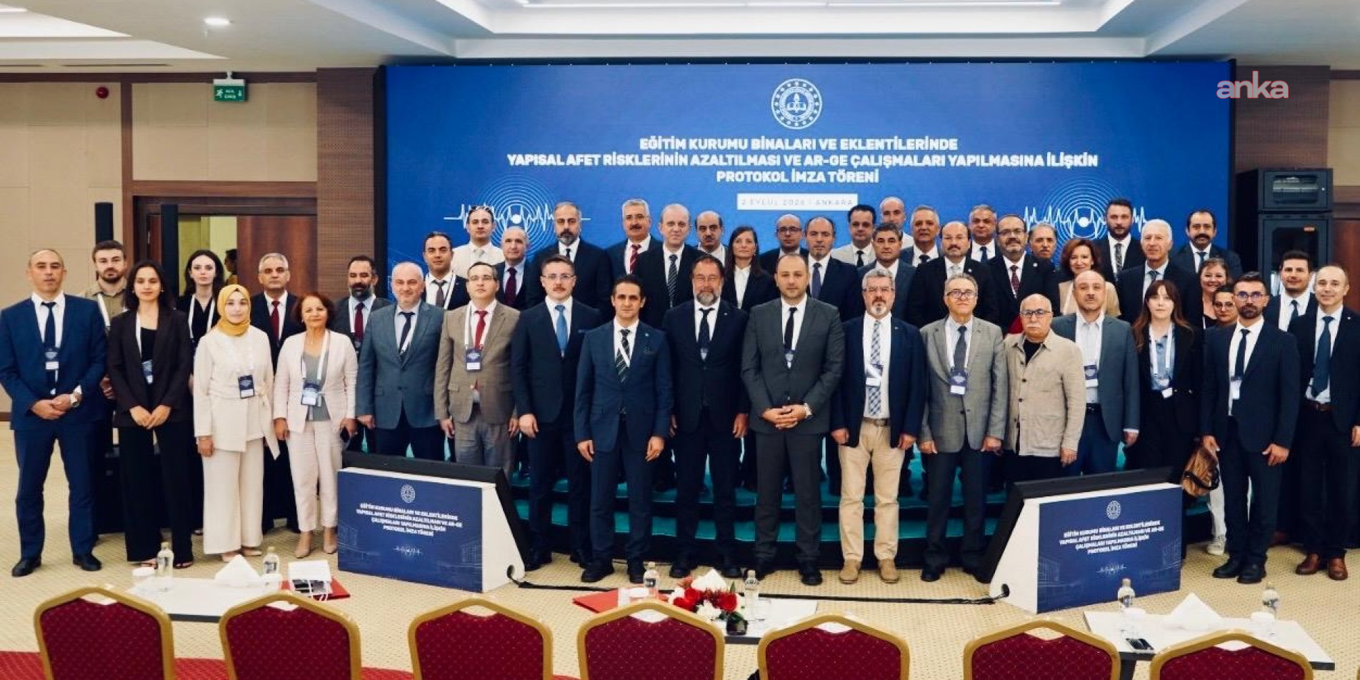 MEB ile 15 üniversite arasında eğitim yapılarının afetlere karşı güvenliği için iş birliği