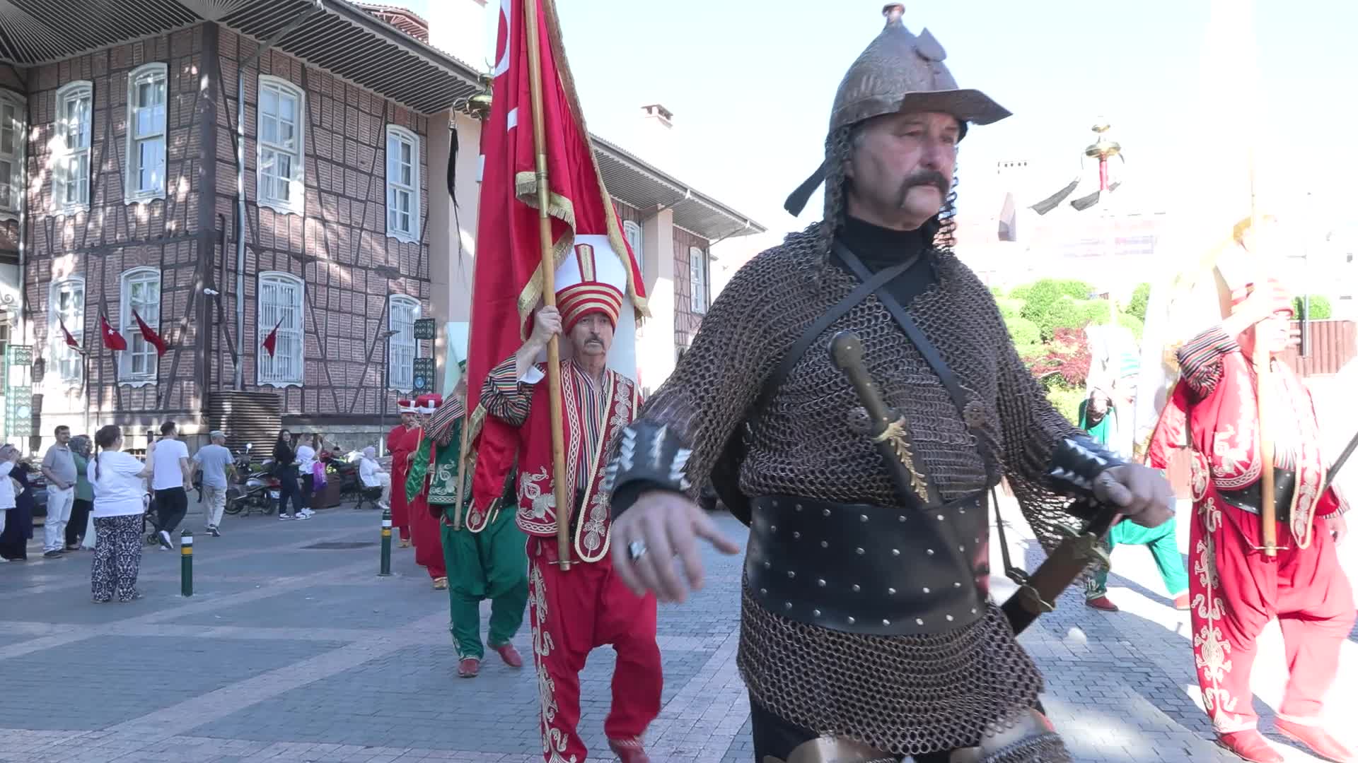 Bursa’da mehter sesleri, bu kez Gazi Orhan Parkı'ndan yükseldi