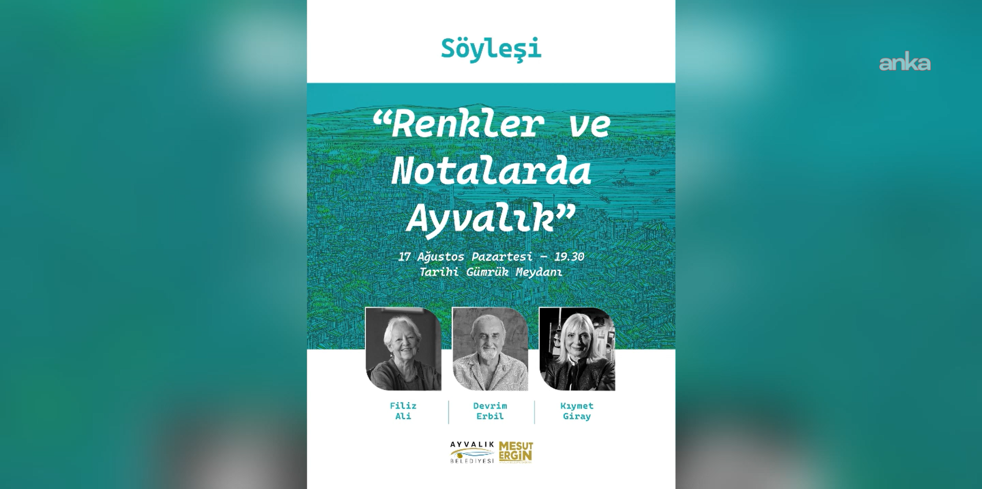 Ressam Devrim Erbil’in eserleri Ayvalık’ta sanatseverler buluşuyor