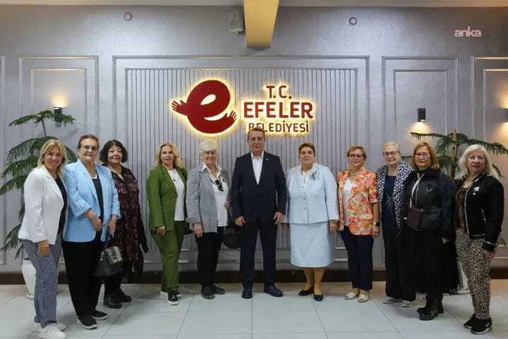 Türk Kadınlar Konseyi Derneği'nden Efeler Belediyesi'ne ziyaret