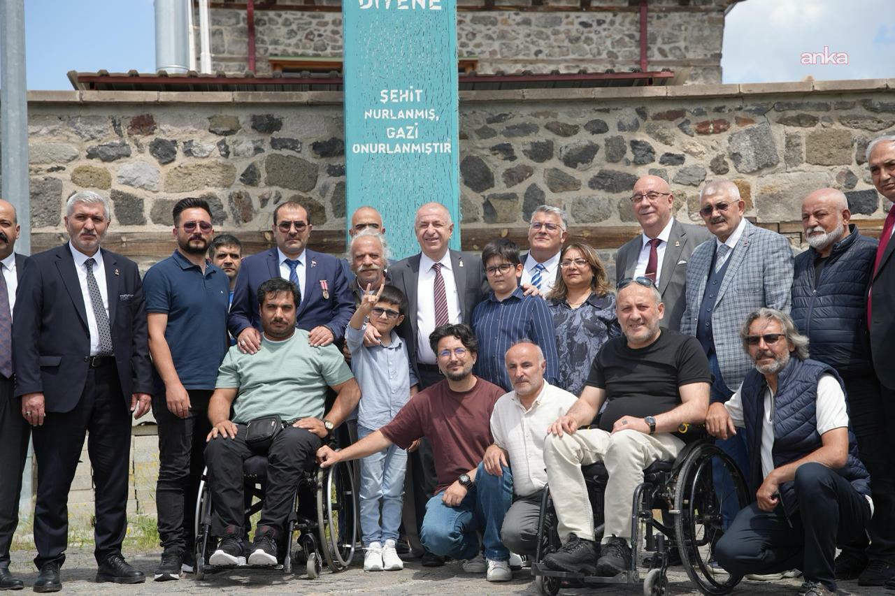 Ümit Özdağ, Erzurum'da gaziler ve şehit aileleriyle bir araya geldi