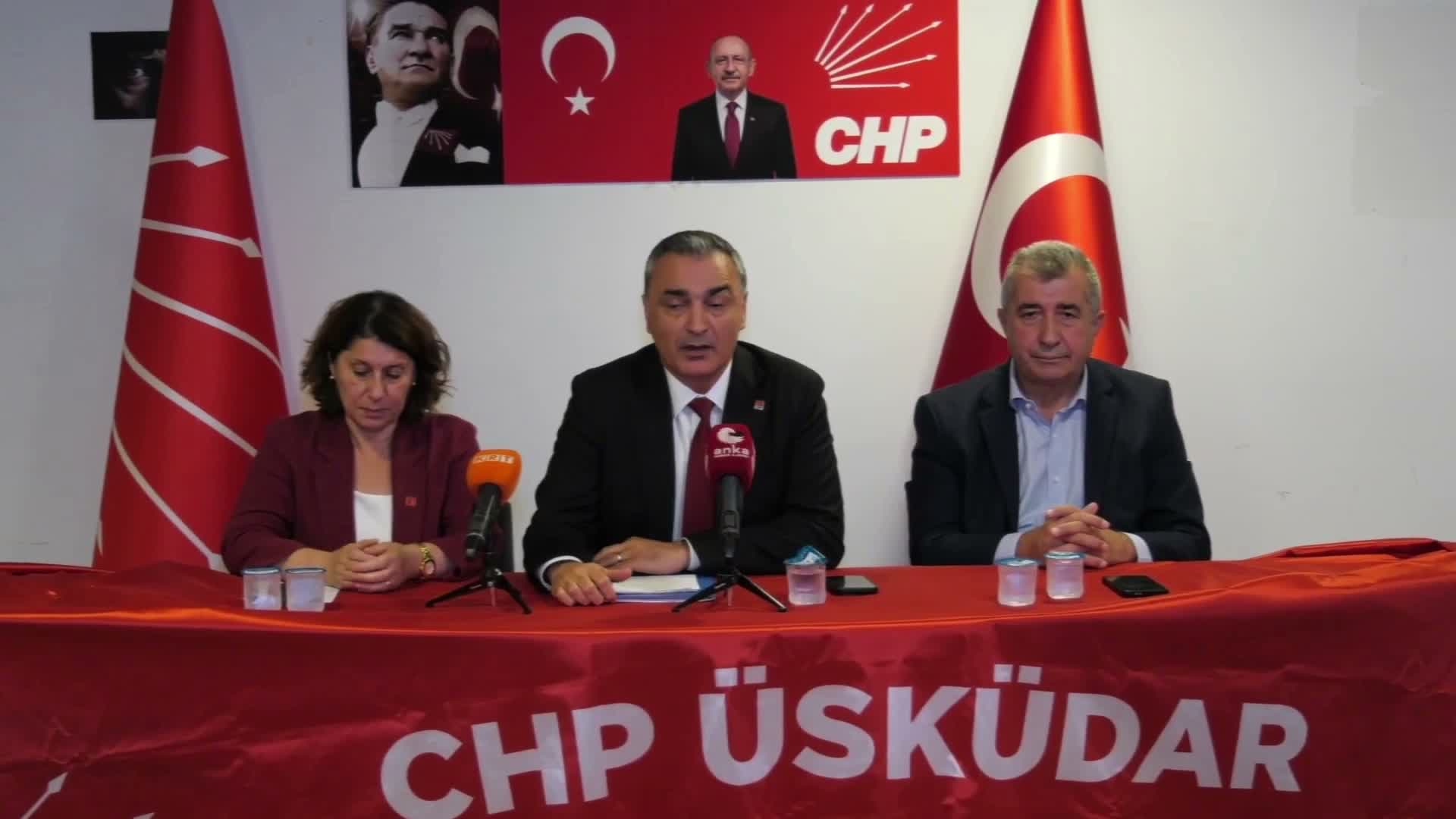 CHP Sözcüsü Sarı'dan Üsküdar mesajı: "Bu sürecin tek soruml…