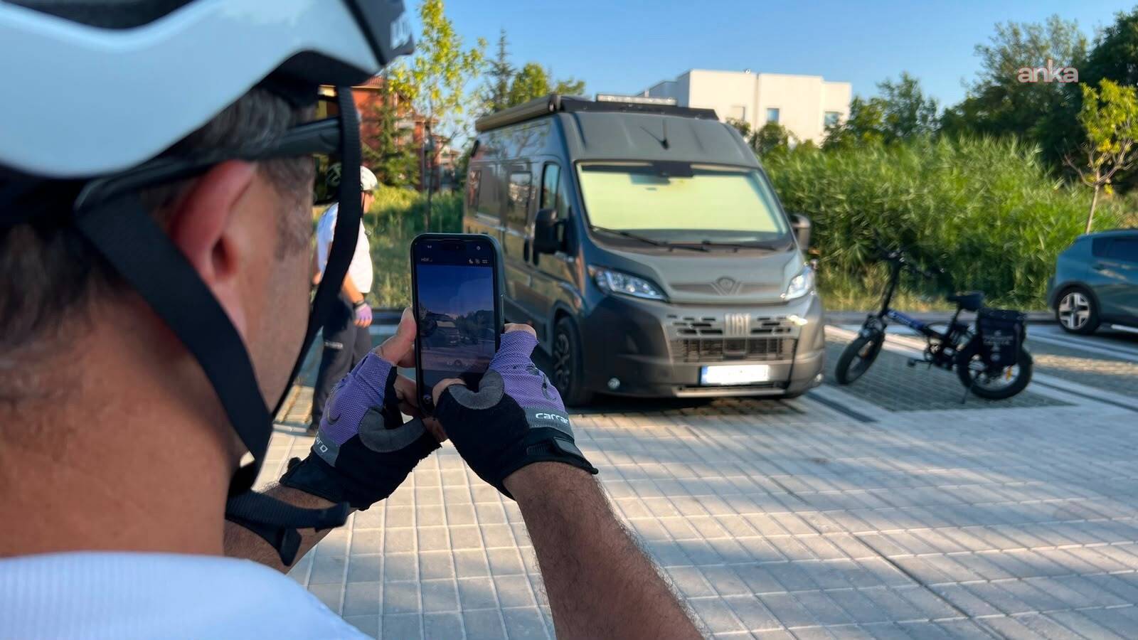 Eskişehir’de bisikletli zabıtalardan Kanlıkavak Parkı'nda denetim