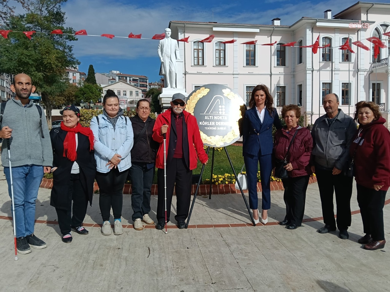 Tekirdağ’da “Beyaz Baston Günü”nde farkındalık etkinlikleri düzenlendi