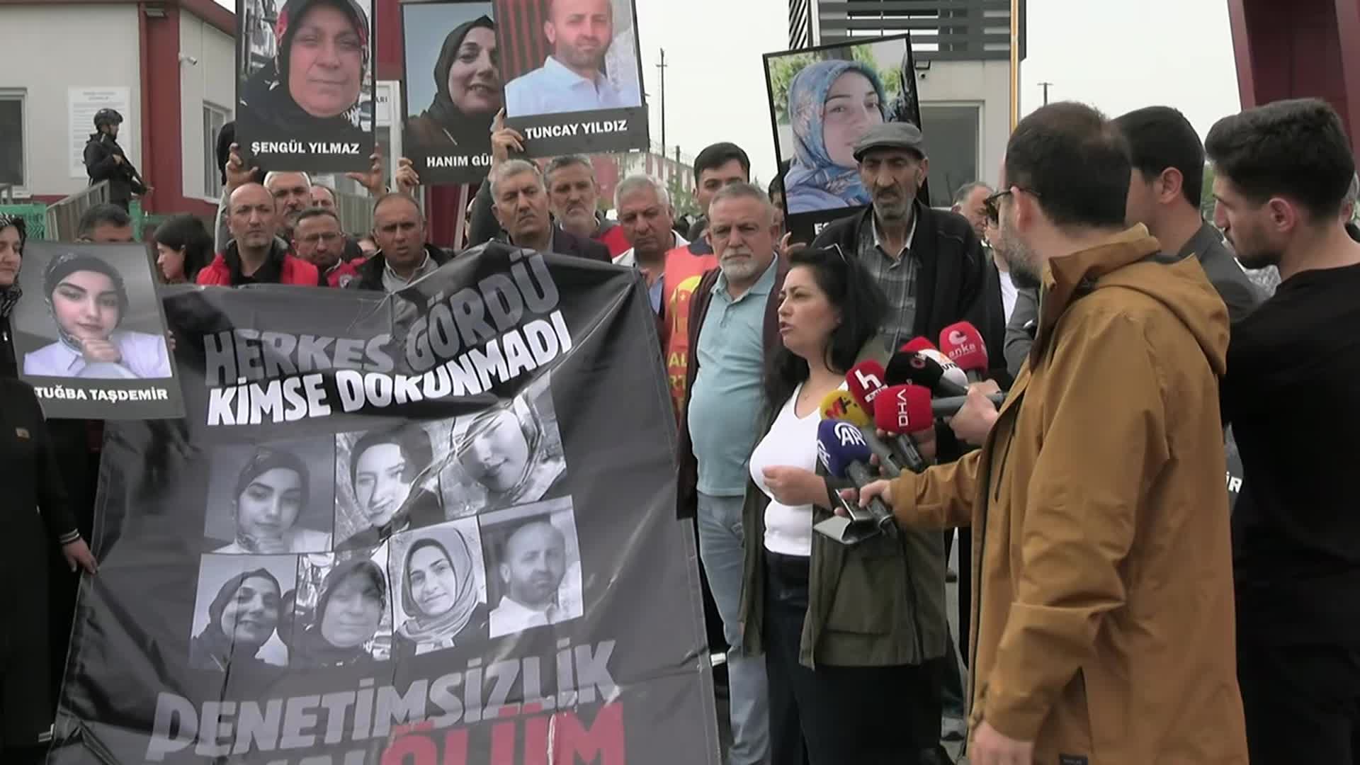 Dilovası davası öncesinde ailelerden açıklama: "Adalet yerini bulana kadar susmayacağız"