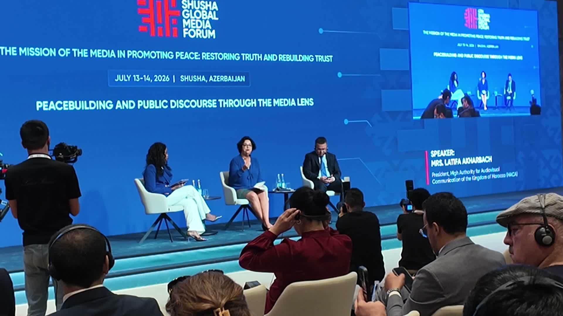 4'üncü Şuşa Küresel Medya Forumu sona erdi