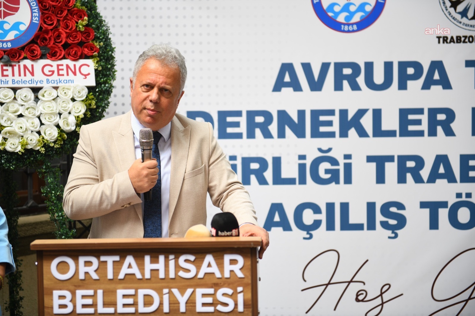 Ortahisar Belediye Başkan Vekili Zorlu, Avrupa Trabzon Dernekler Federasyonu Trabzon Şubesi’nin açılışına katıldı
