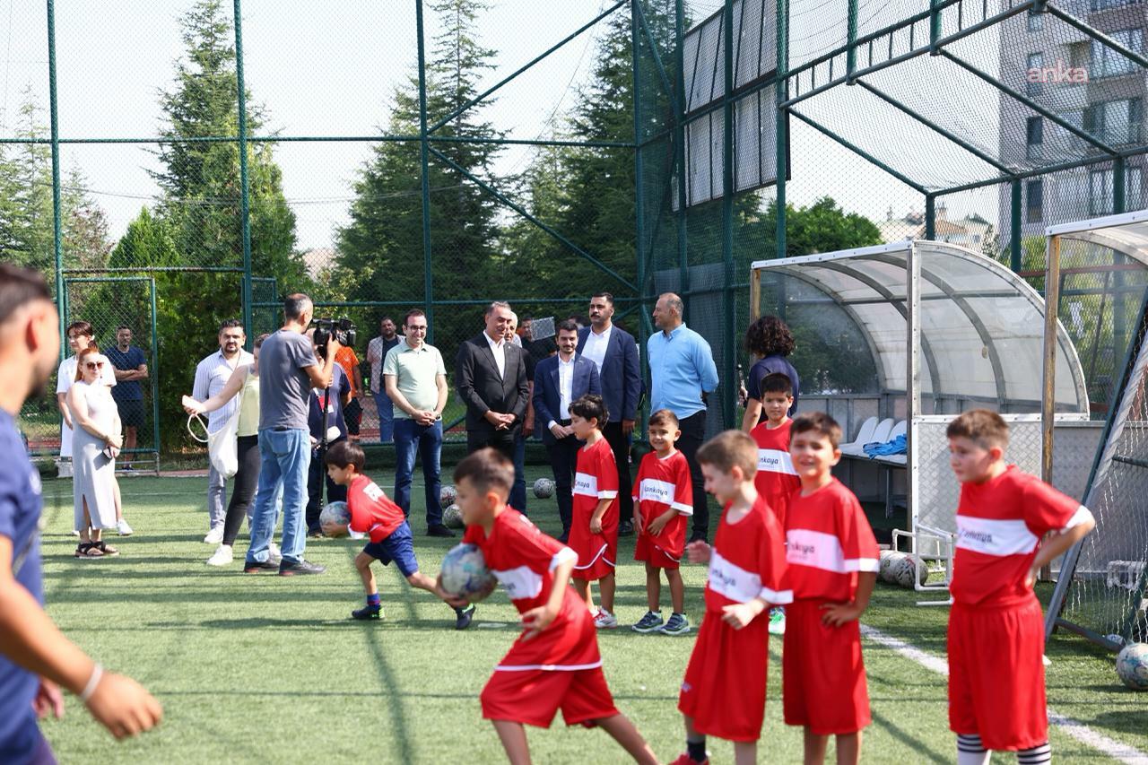 Çankaya Belediyesi ve Gençlerbirliği iş birliğiyle "Yaz Futbol Okulu" başlıyor