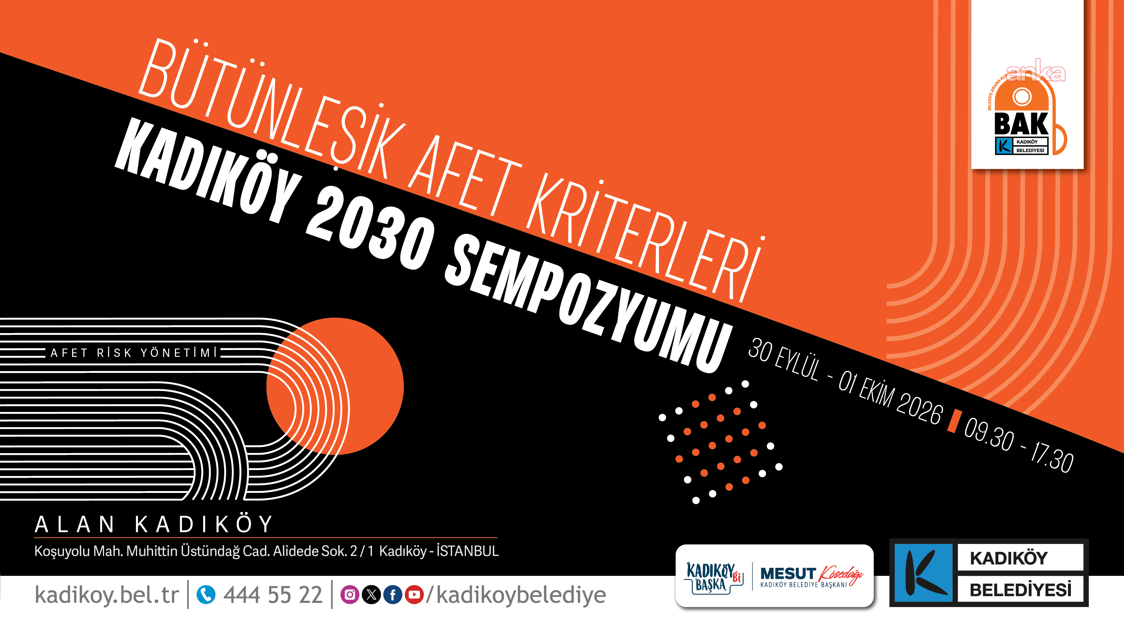 Kadıköy Belediyesi'nden afetlere hazırlık sempozyumu