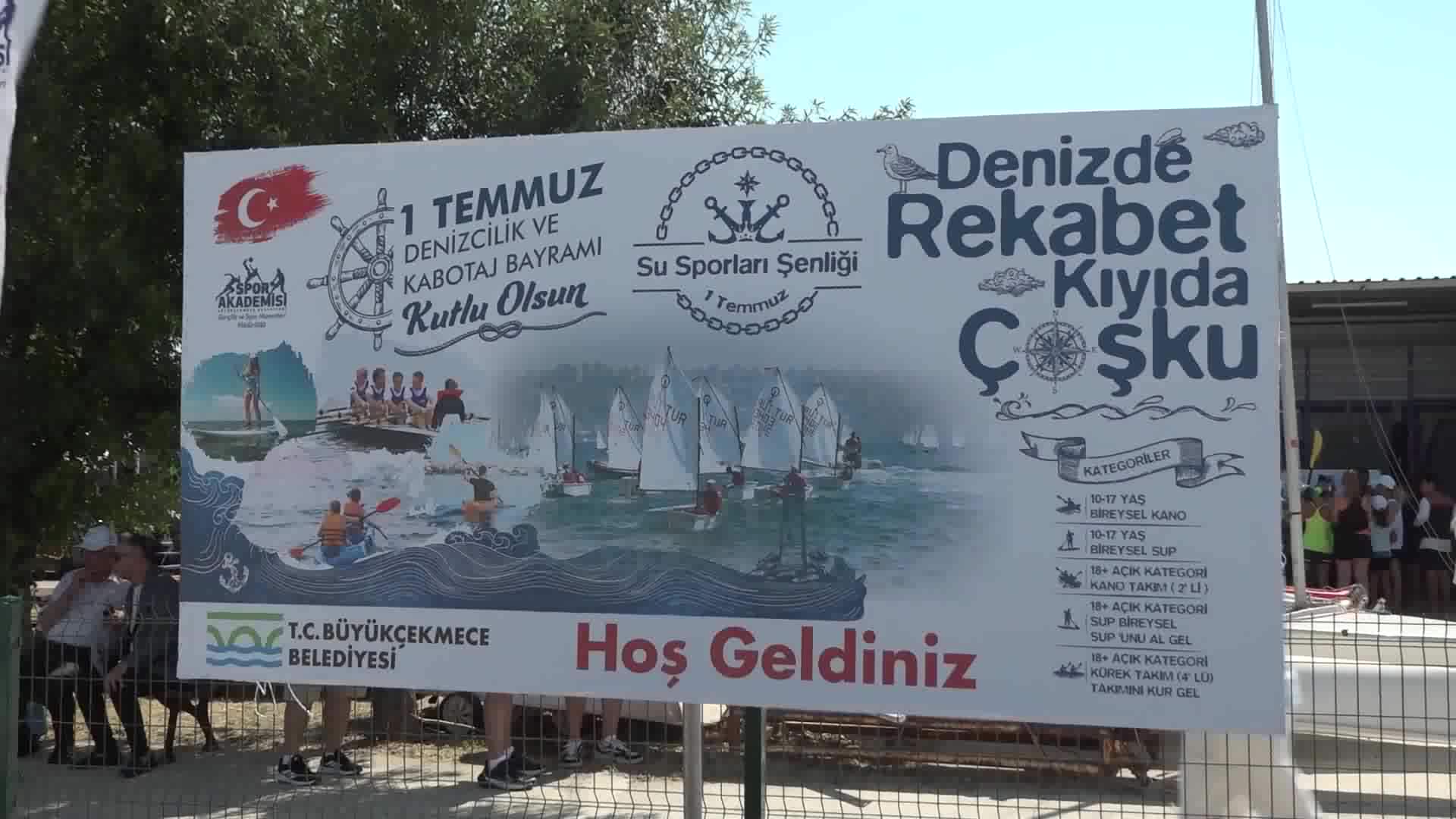 Denizcilik ve Kabotaj Bayramı’nda Büyükçekmeceli gençler denizle buluştu