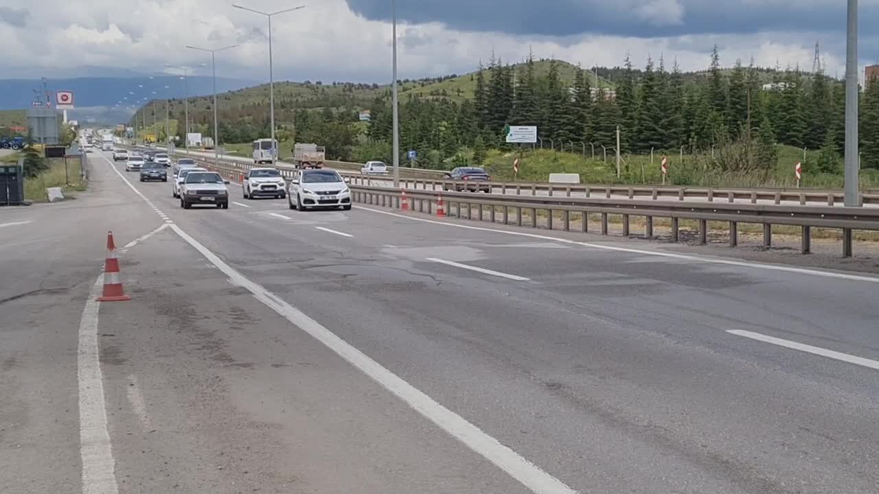 “Kilit kavşak” Kırıkkale’de Kurban Bayramı yoğunluğu