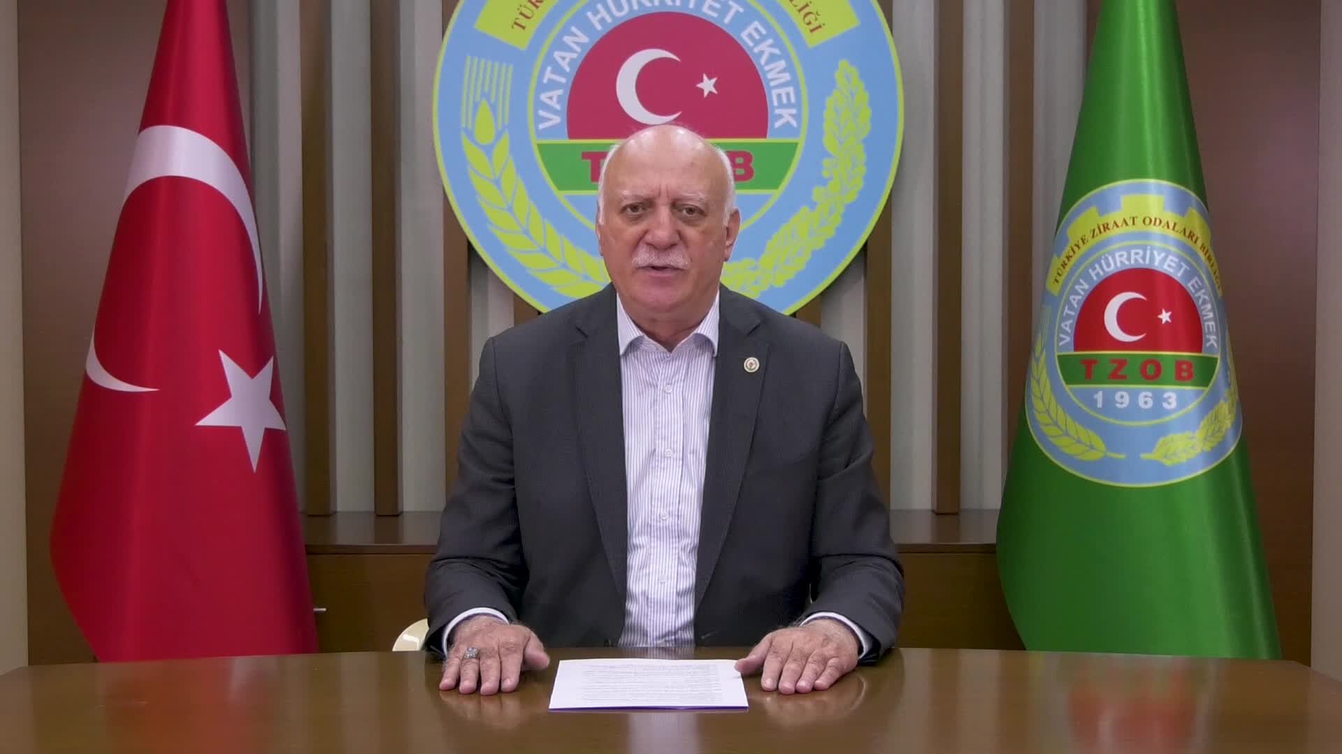 TZOB Genel Başkanı Şemsi Bayraktar: Bayramda 3 milyon 300 bin kurbanlık hayvanın kesileceği tahmin ediliyor