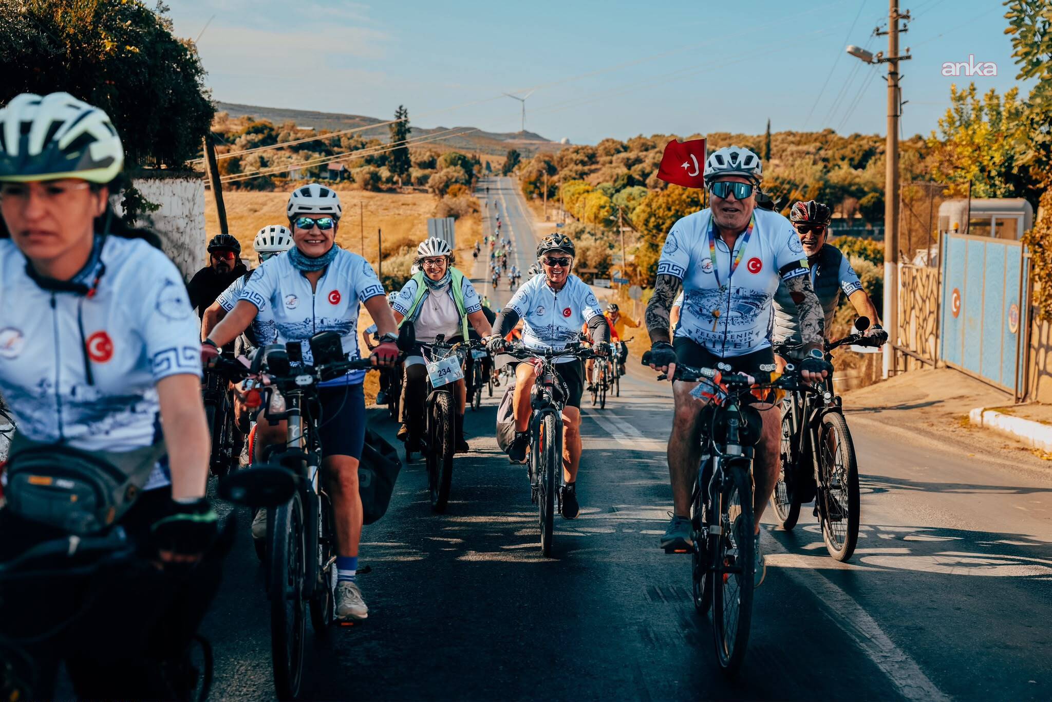 Didim Bisiklet Festivali’nde pedallar farkındalık için çevrildi
