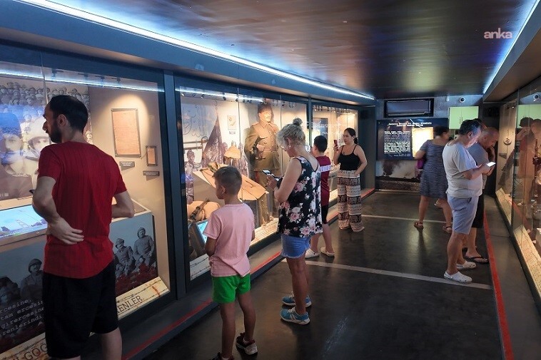 Çanakkale Müzesi’ne Menderes’te her yaştan ilgi