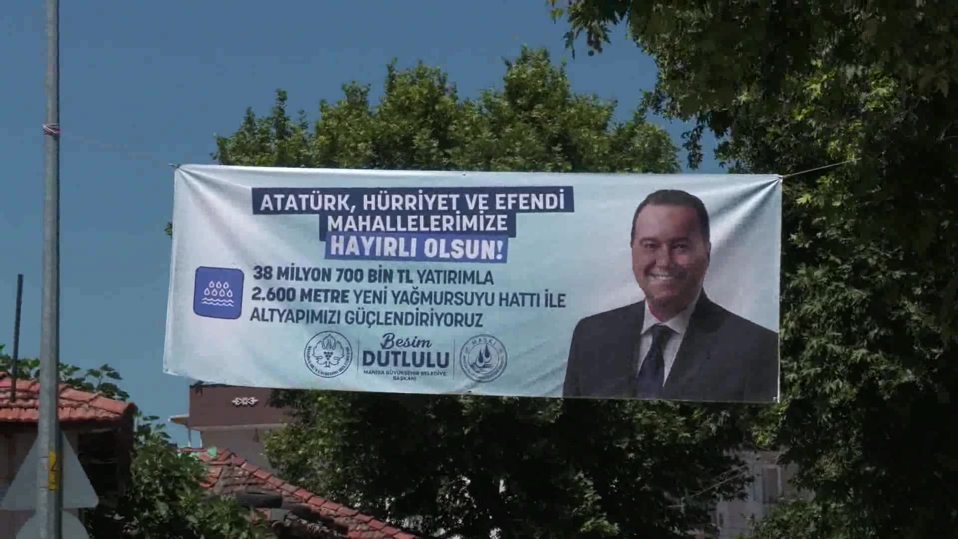 Manisa Büyükşehir Belediyesi Başkanı Dutlulu, Akhisar’daki altyapı yatırımını inceledi