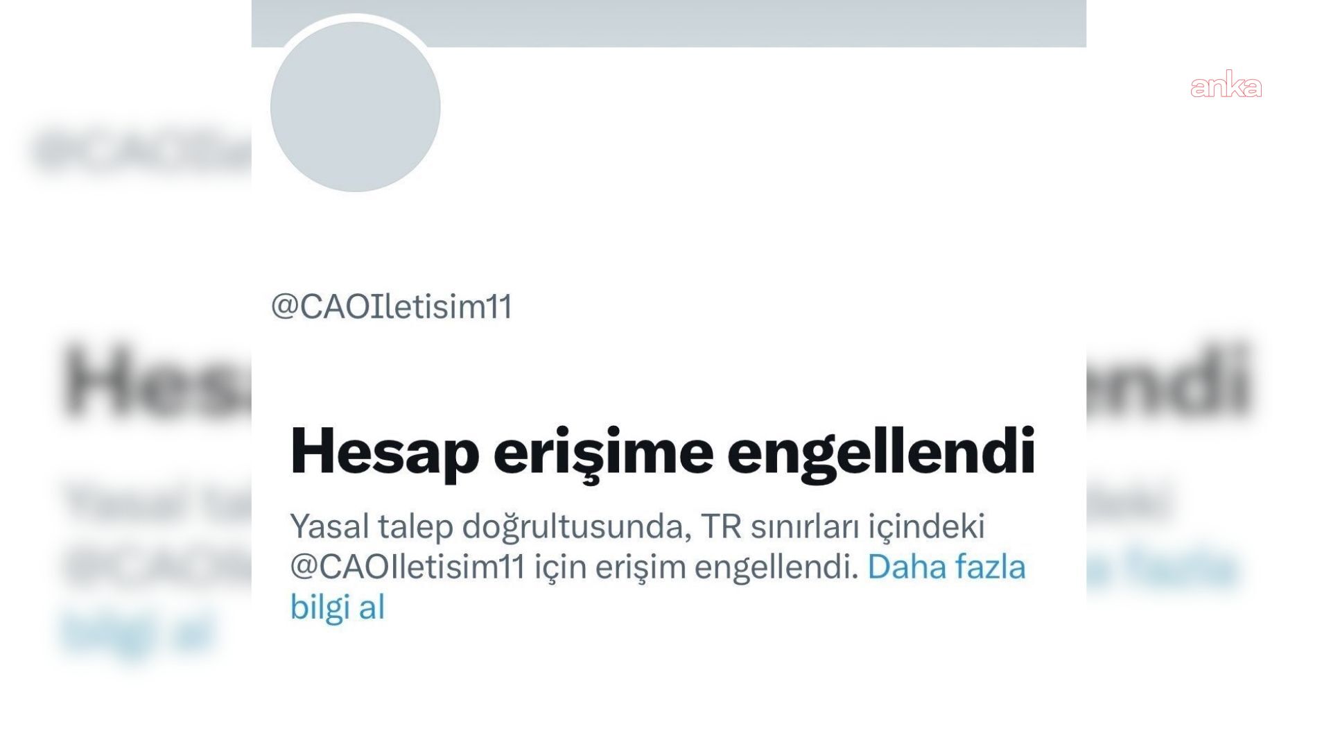 X: "İstanbul Belediye Başkanı'nın Cumhurbaşkanlığı Adaylığı Ofisi hesabına erişim engeline itiraz edildi"