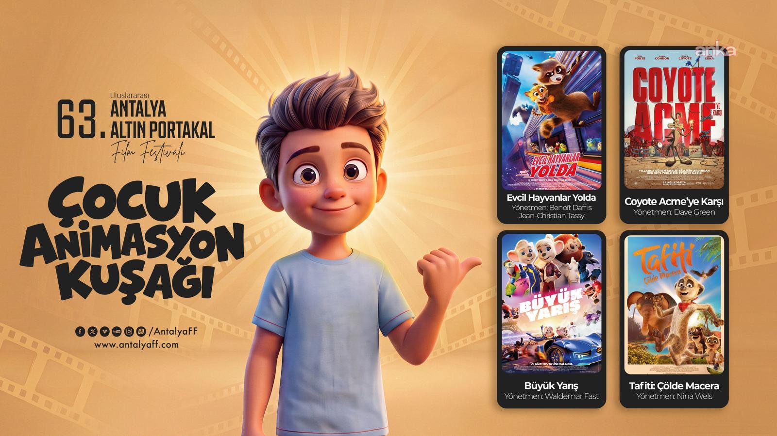 Altın Portakal’da çocuklara özel film kuşağı: 4 animasyon filmi gösterilecek
