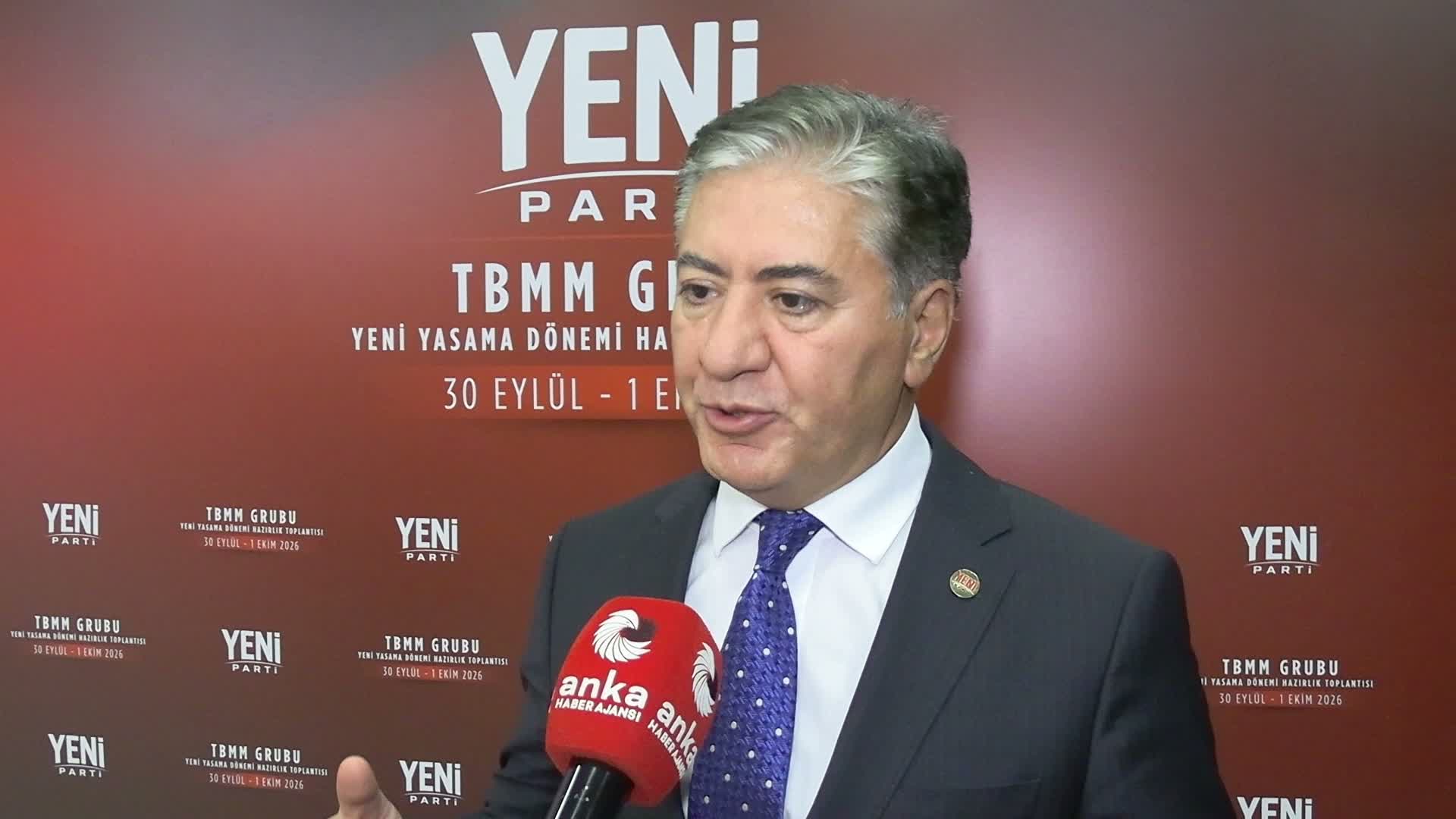 YENİ Parti’nin Milletvekili Çalışma Toplantısı… Murat Emir: “Göstermelik bir komisyonun ne Meclis’in saygınlığına ne fon vurgununa ne millete faydası olur"