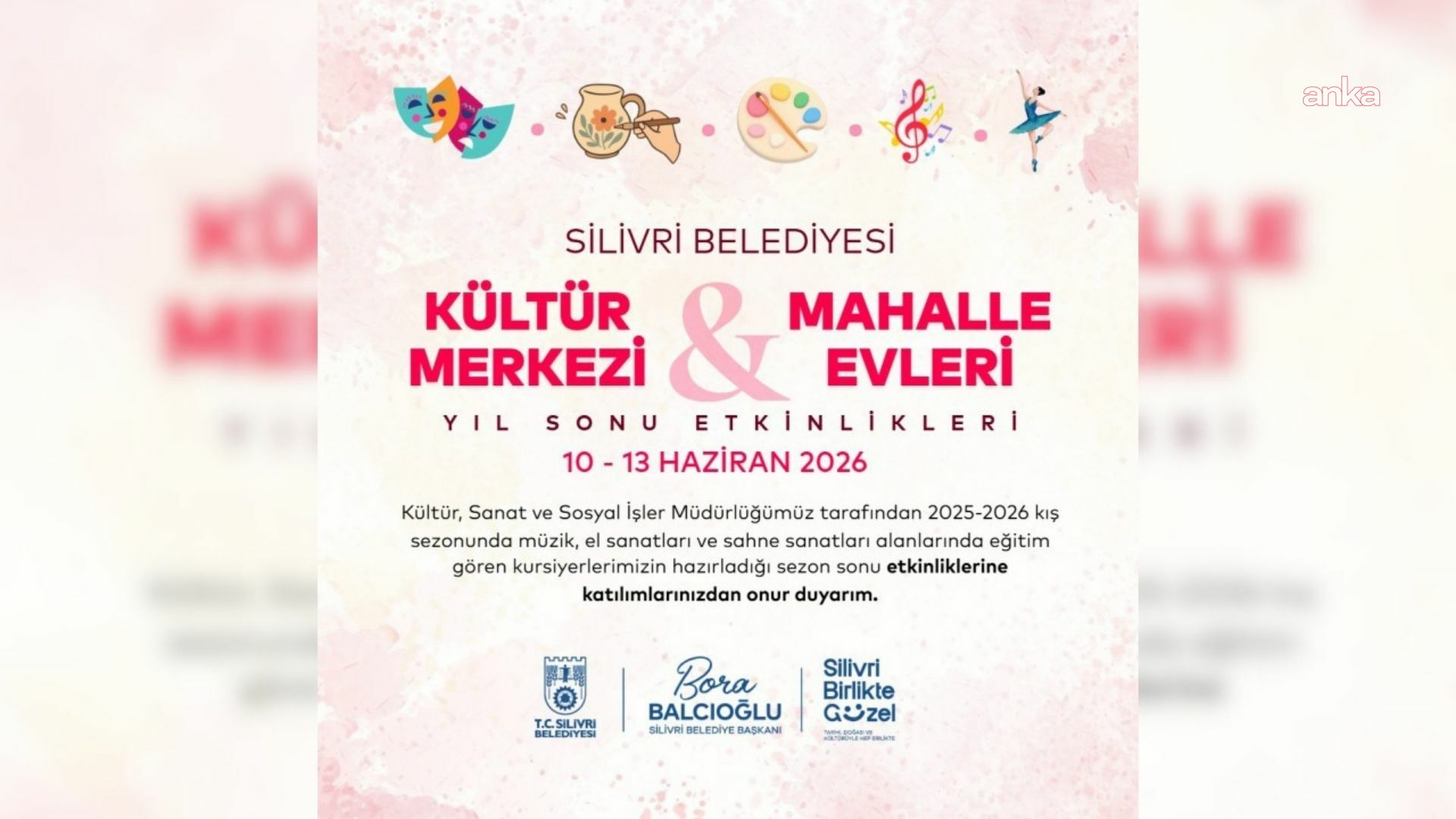 Silivri’de Kültür Merkezi ve Mahalle Evleri yıl sonu etkinlikleri başladı