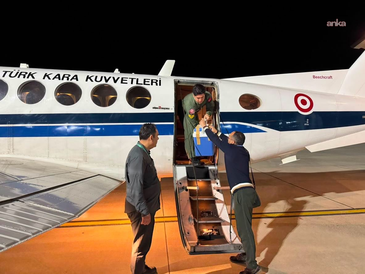 MSB: "Karaciğer grefti askeri uçakla Amasya’dan İstanbul’a ulaştırıldı"