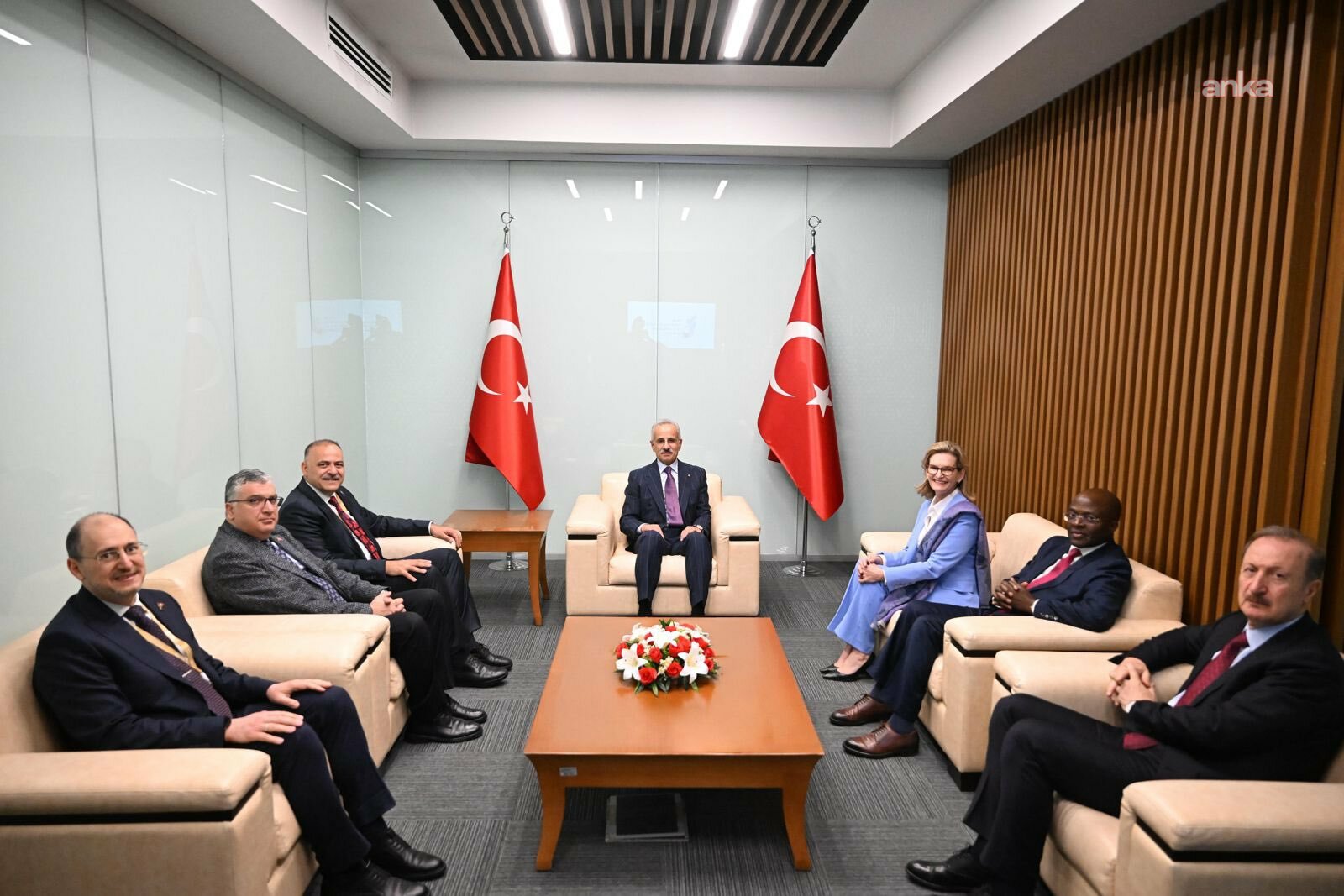 Uraloğlu, ITU heyetiyle bir araya geldi