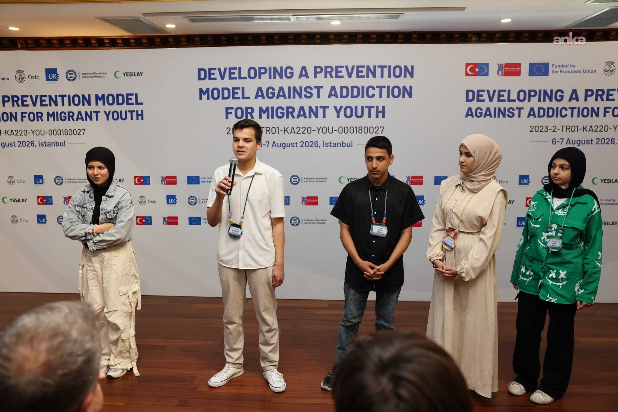 Yeşilay’dan "göçmen gençleri bağımlılık risklerinden koruyacak" uluslararası model