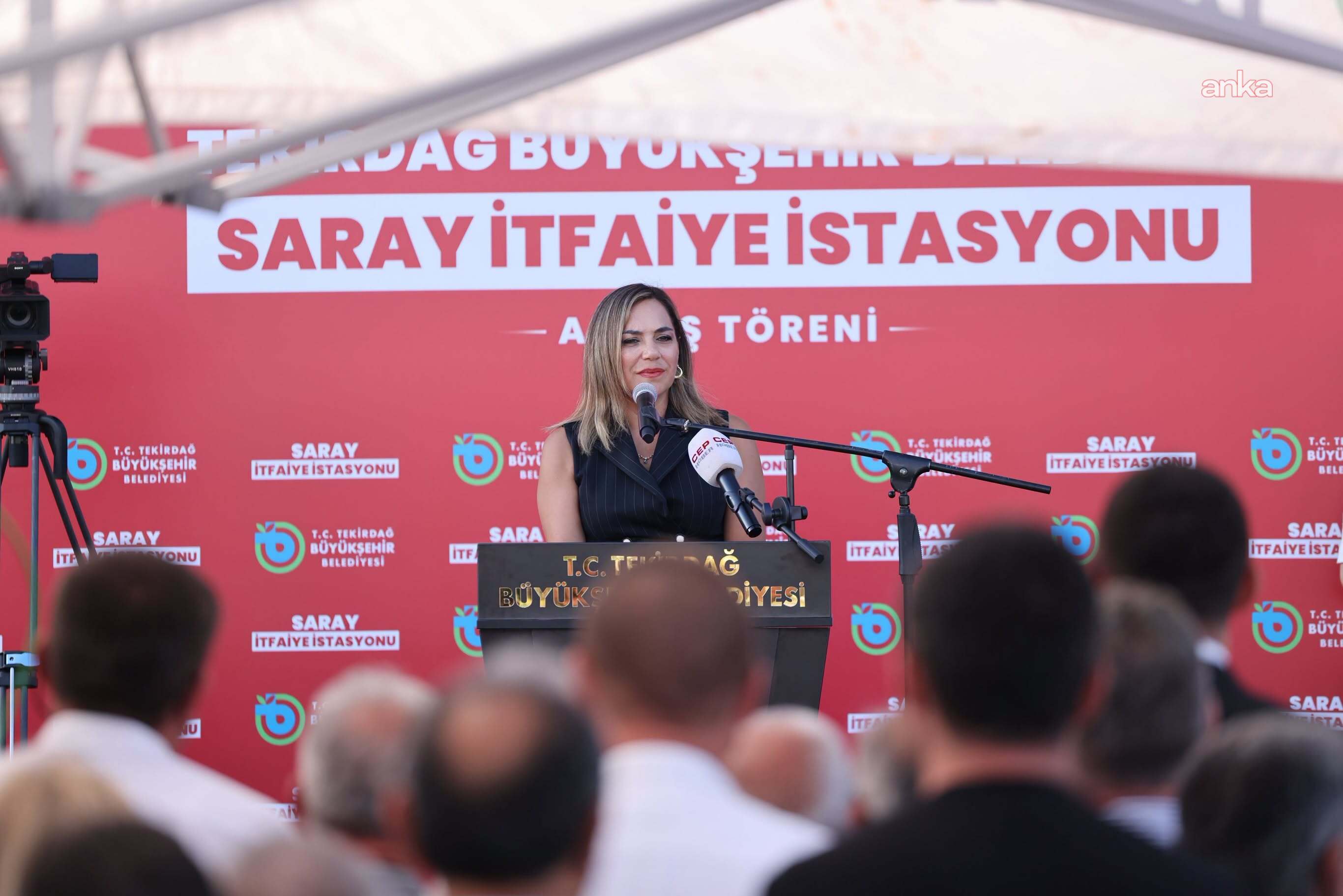 Tekirdağ Büyükşehir Belediyesi’nden Saray ilçesine modern itfaiye istasyonu