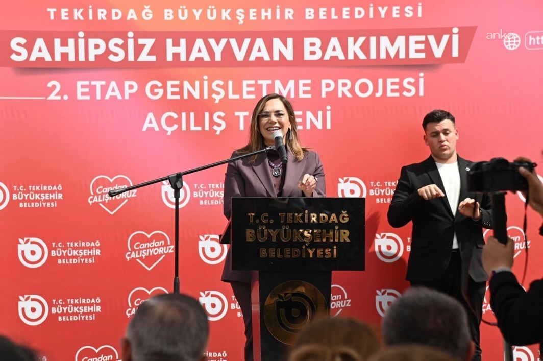 Tekirdağ Büyükşehir Belediyesi Sahipsiz Hayvan Bakımevi'nin 2. Etabı açıldı