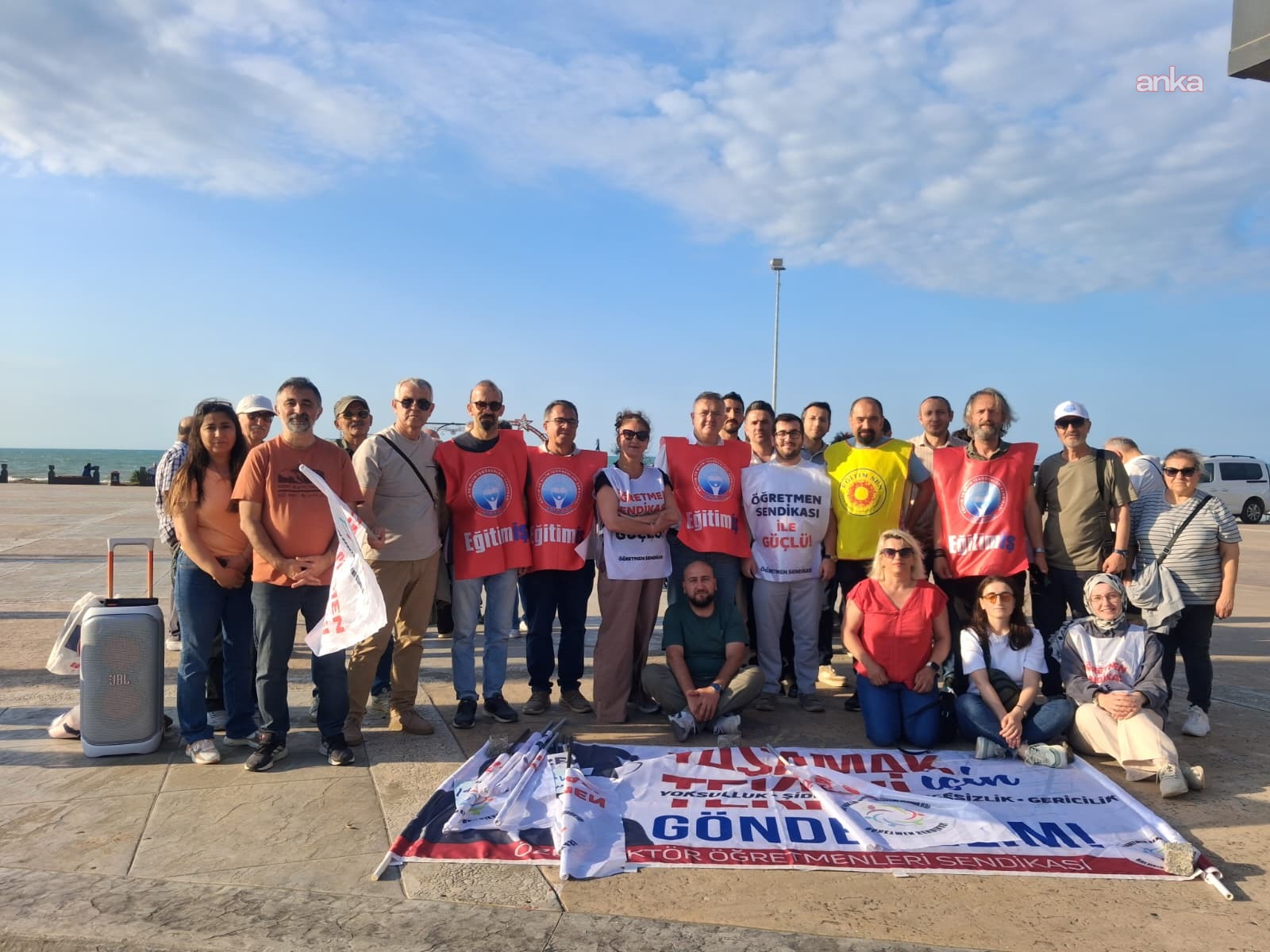 Samsun’da eğitimcilerden taban maaş ve mülakat mağduriyeti tepkisi