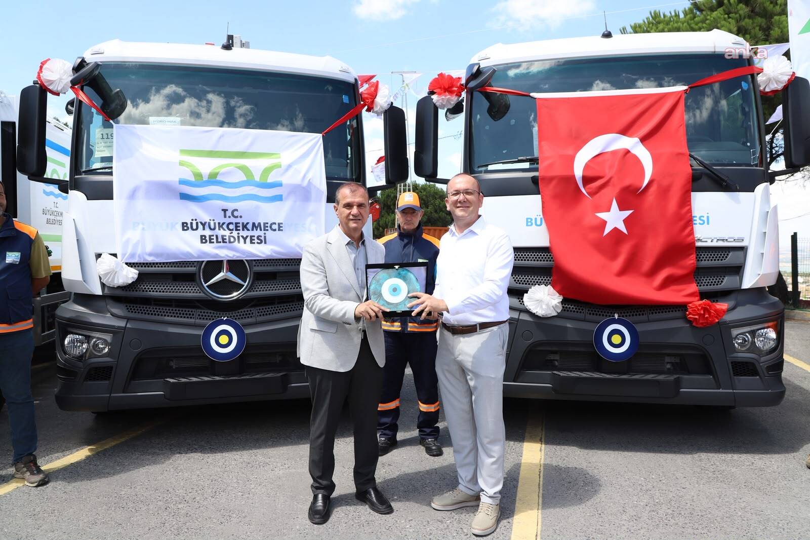 Büyükçekmece Belediyesi, hizmet filosunu 8 yeni araçla güçlendirdi