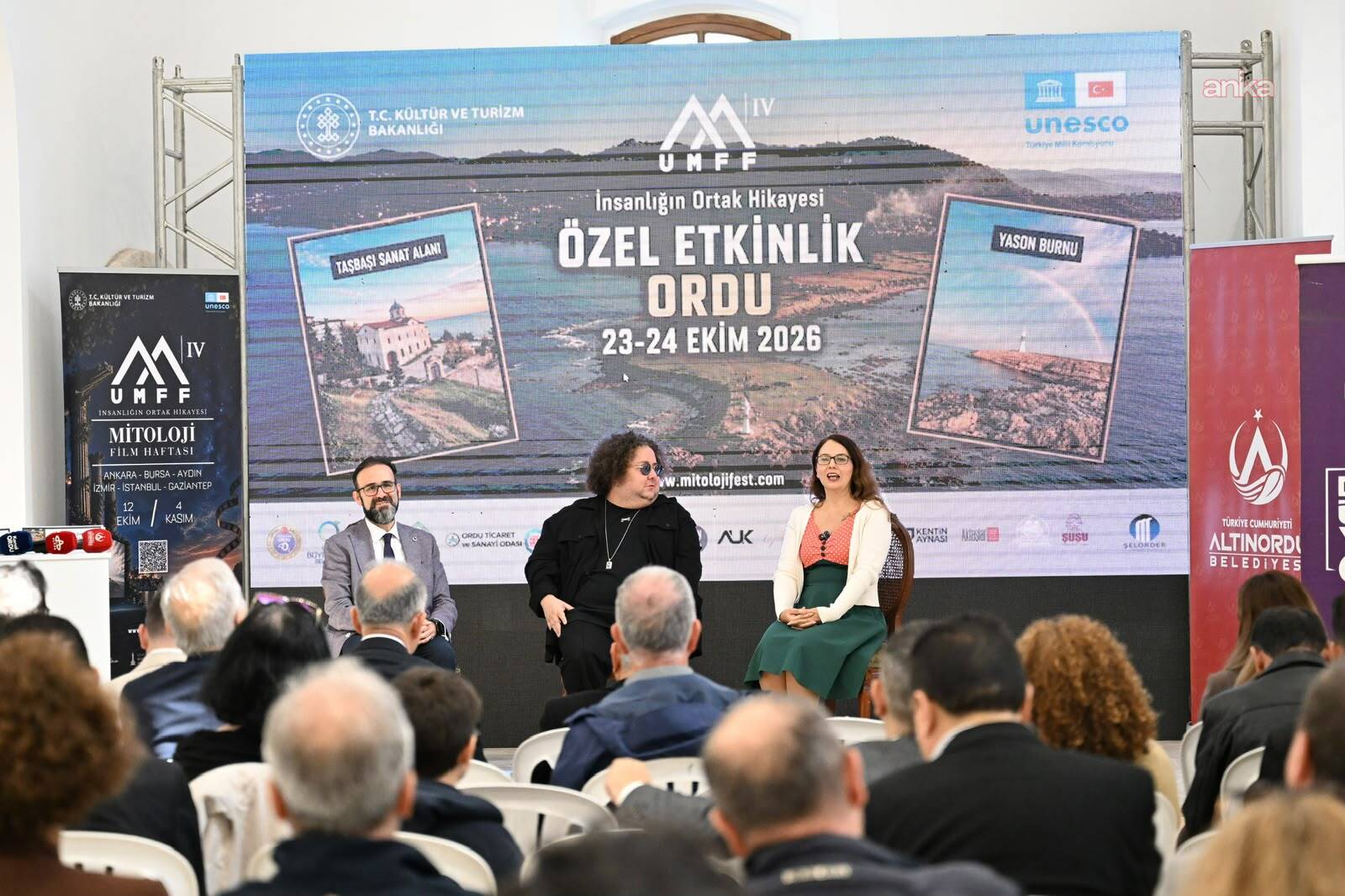 "Uluslararası Mitoloji Film Festivali" Ordu'da sanatseverlerle buluştu