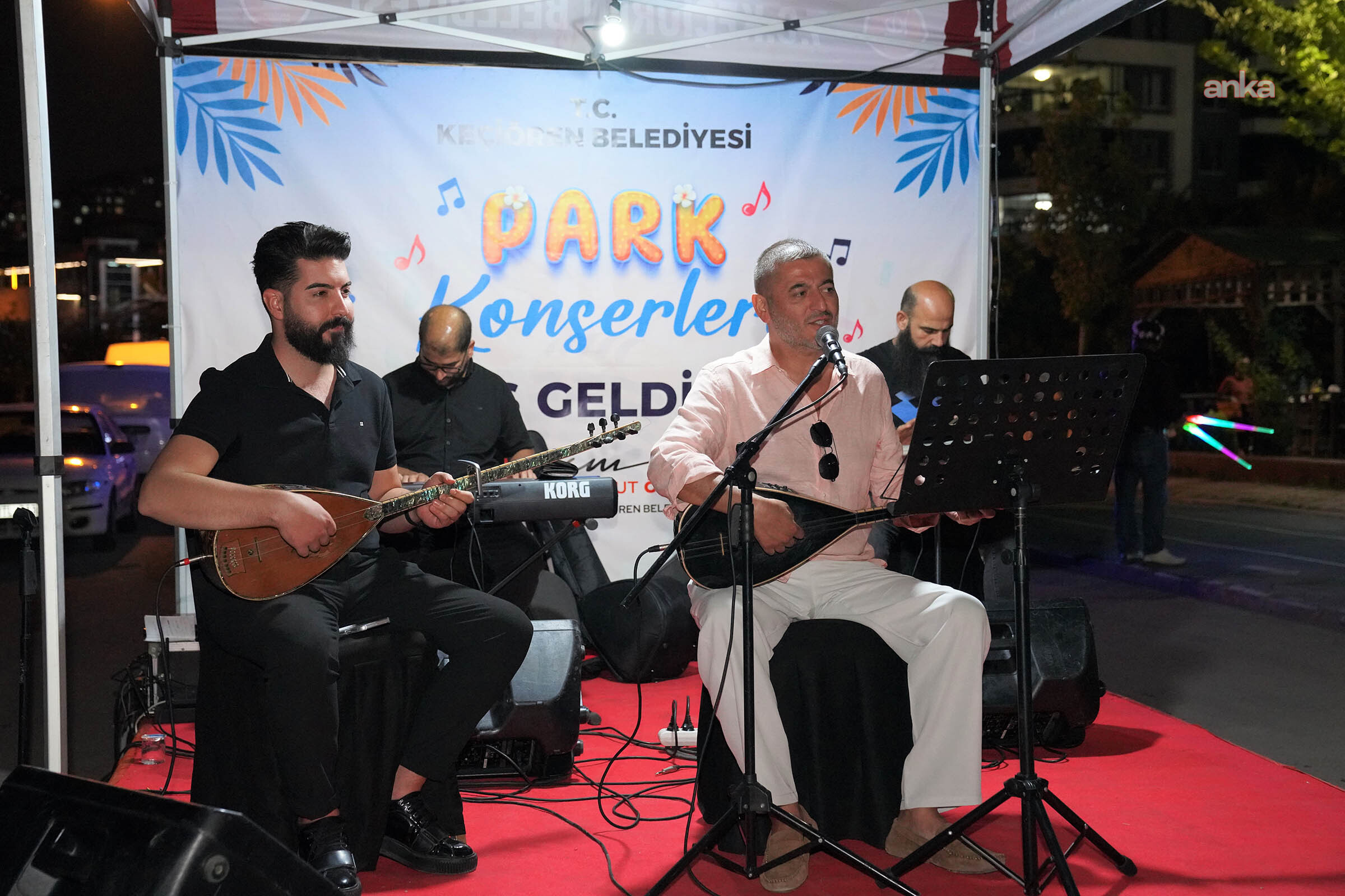 Keçiören parklarında konserler sürüyor