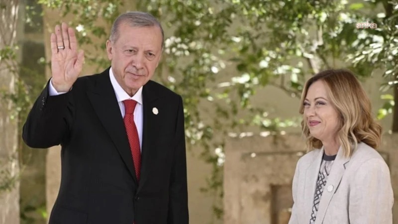 Cumhurbaşkanı Erdoğan, İtalya Başbakanı Meloni ile telefonda görüştü