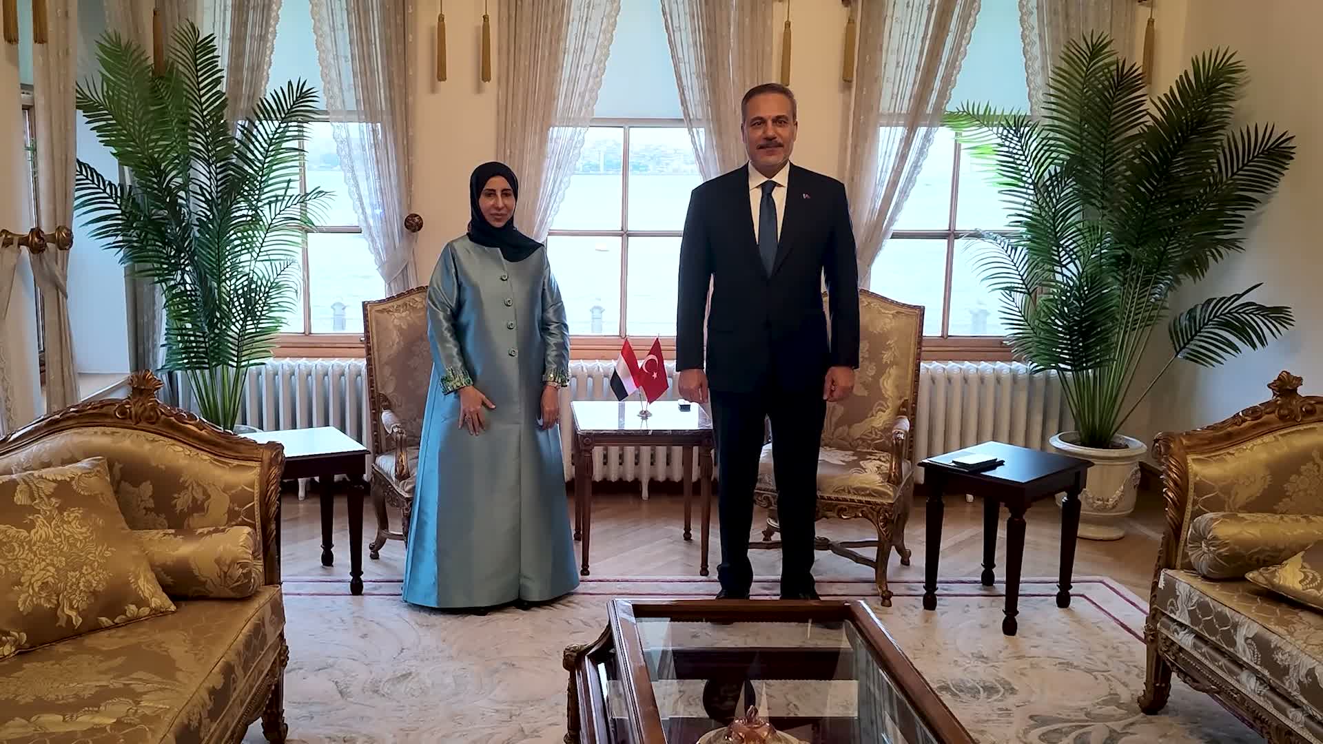 Bakan Fidan, Yemenli mevkidaşıyla bir araya geldi